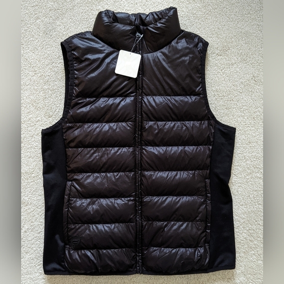 Fabletics Jackets & Blazers - NWT Fabletics black puffer vest medium